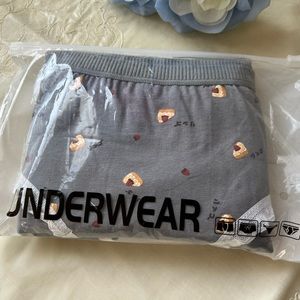 New Set of 5 Cotton Panties, Cheese